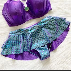 Disney Little Mermaid Shell Bikini Top
